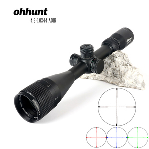 ohhunt/歐恒4.5-18X44 AOIR 高清大視野高抗震瞄準鏡觀鳥望遠鏡紅綠瞄準器
