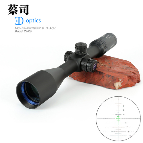 Zeiss/蔡司 MC-Z 5-25X50FFP IR Z1000前置抗震瞄准镜