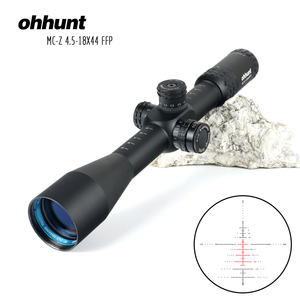 ohhunt/歐恒MC-Z4.5-18X44FFP前置大手輪物鏡調焦帶燈高清抗震瞄準鏡