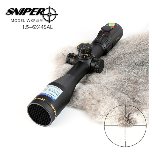 SNIPER/狙击手 WKP系列1.5-6X44SAL 战术分化侧调焦高清抗震瞄准镜