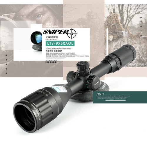 SNIPER/狙擊手 LT 3-9X50AOL 高清抗震光學瞄準鏡