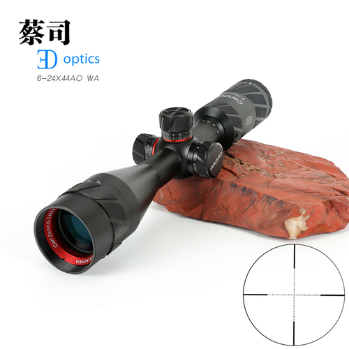 Ziess/蔡司 optics 6-24X44AO WA 拉伸锁定 物镜调焦抗震瞄准镜