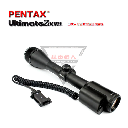 宾得/PENTAX UItimateZoom   3-15X50MM宾得进口光学瞄准镜 自动变倍瞄准镜