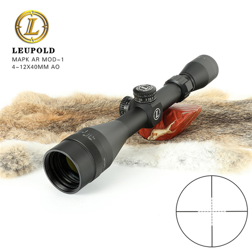 Leupold/劉坡 Mark4-12X40AO密位點分化115392高精度高抗震瞄準鏡