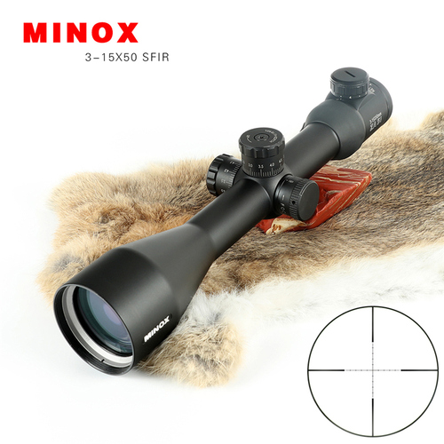 MINOX/美乐时 3-15X50SF 原装进口高清抗震瞄准镜