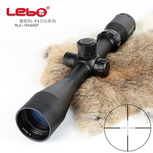LEBO猎豹RL4-16X44SP侧调焦P4分化高清高抗震瞄准镜