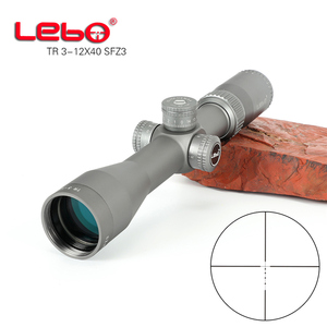 LEBO/猎豹 TR 3-12X40SFZ3 新款银灰色 侧调焦抗震瞄准镜