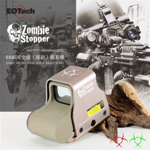 EOTech 556DE 玫瑰金色 全息瞄准镜