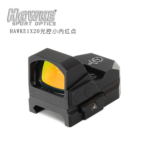 HAWKE/霍克 原装进口 1X20皮轨版光控内红点