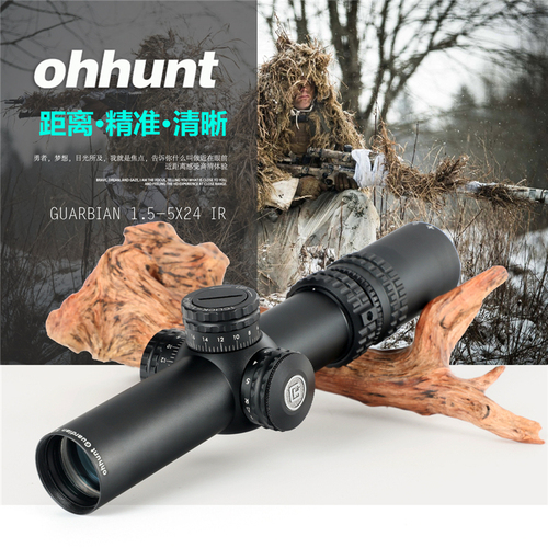 ohhunt/欧恒 Guarbian守护者 1.5-5X24IR短款速瞄类抗震瞄准镜