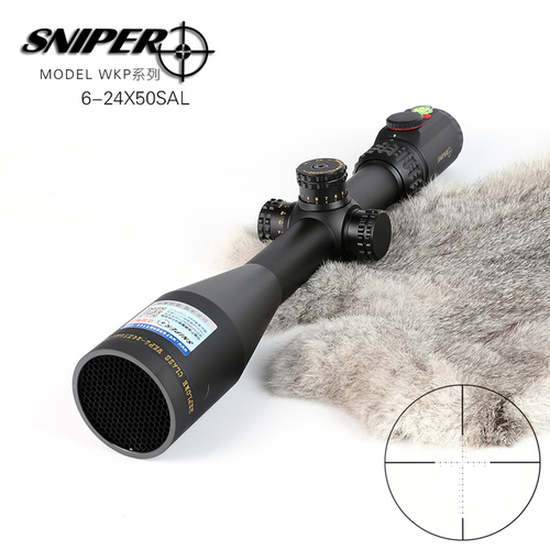 SNIPER/狙击手 WKP系列6-24X50SAL 战术分化侧调焦高清抗震瞄准镜