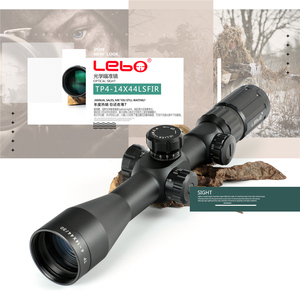 LEBO猎豹TP4-14X44LSFIR前置带锁定带灯高抗震瞄准镜
