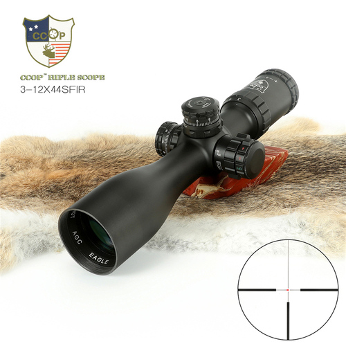 CCOP 新短款 3-12X44SFIR 侧调焦 环式锁定瞄准镜