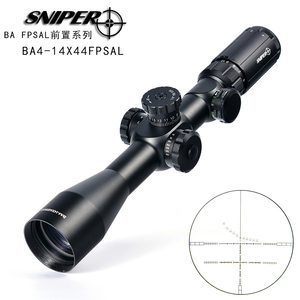 SNIPER/狙擊手 BA4-14X44FPSAL 前置系列雙十字數字分化瞄準鏡