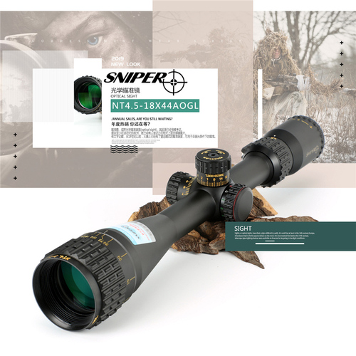 SNIPER/狙击手 NT系列4.5-18X44AOGL 霍克分化高清抗震瞄准镜